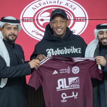 Al-Faisaly de la Segunda División de Arabia Saudita es el nuevo equipo de Romel Quioto Al-Faisaly de la Segunda División de Arabia Saudita es el nuevo equipo de Romel Quioto